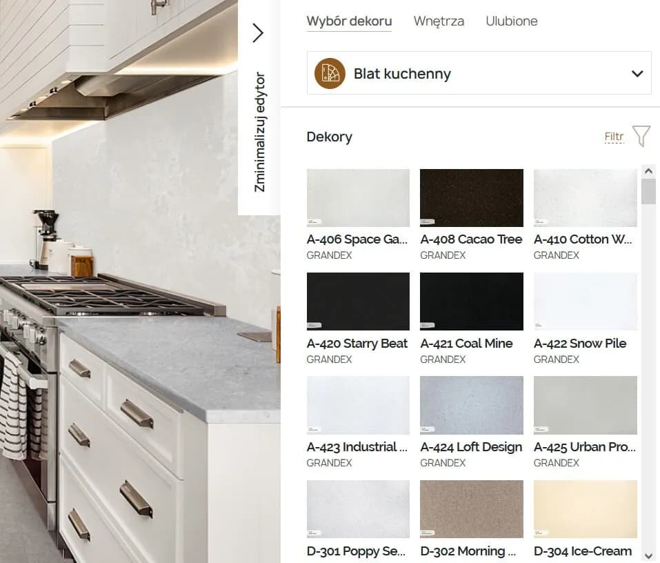 Konglomerat kwarcowy: modne wzory i kolory. Przewodnik