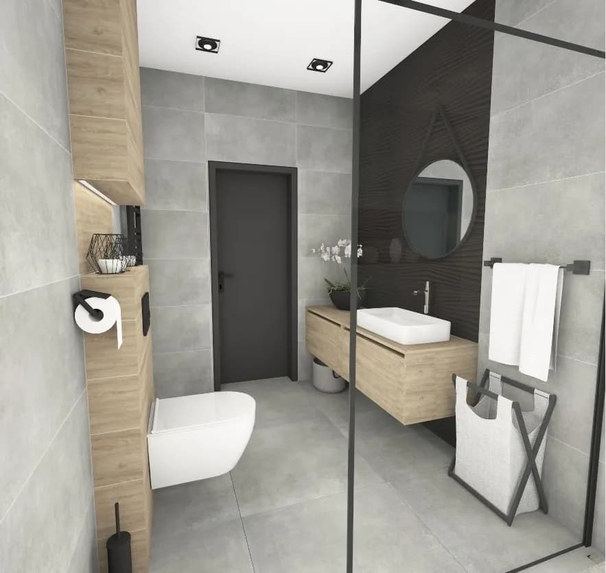 Pomysły na zabudowę Geberitu: inspirujące aranżacje łazienki