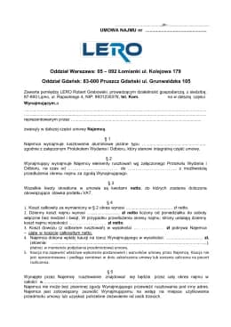 Umowa wynajmu rusztowania - uniknij pułapek i niejasności w umowie