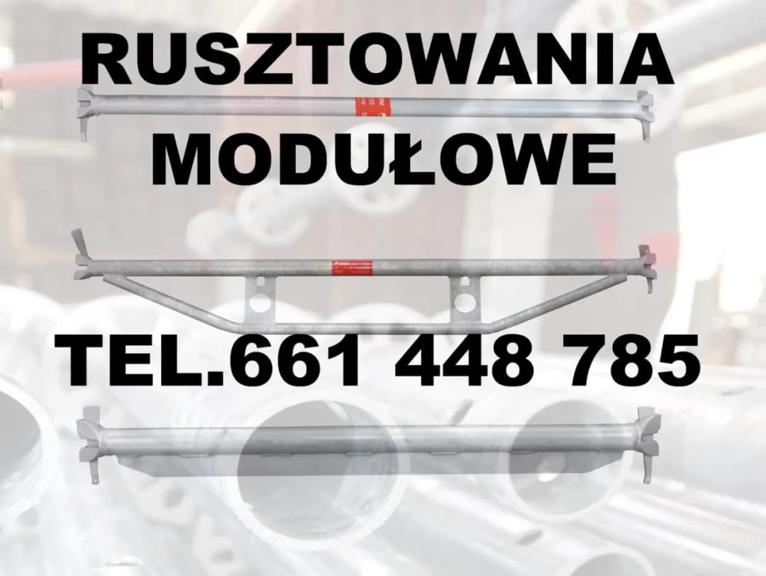 Rygiel w rusztowaniu: Kluczowe informacje o rodzajach i zastosowaniach