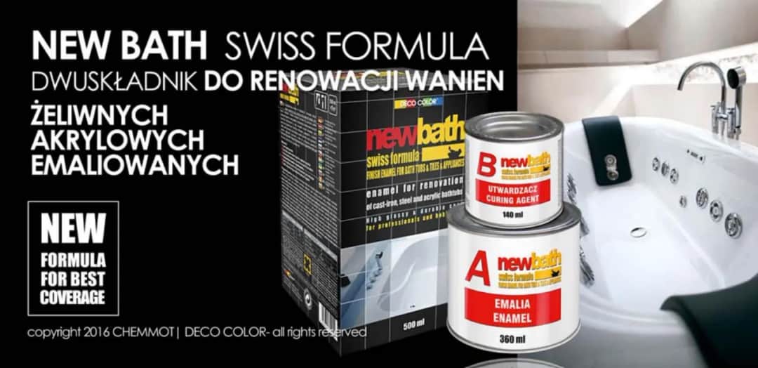 Farba New Bath: Skuteczna renowacja wanny i łazienki