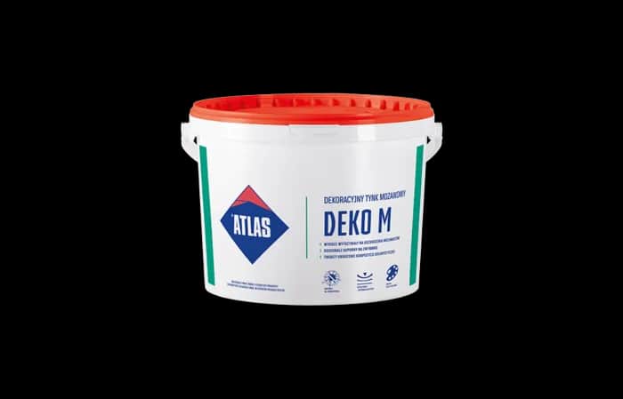 Atlas Deko M: Wytrzymały tynk mozaikowy do elewacji i wnętrz