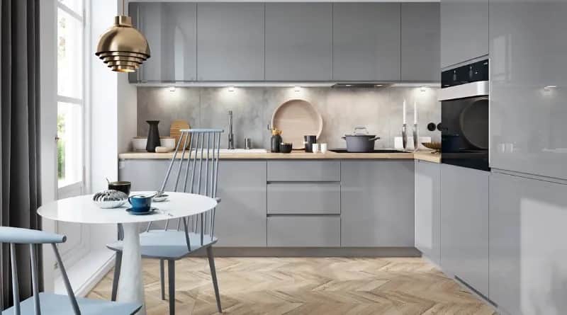 Jak dobrać idealny blat kuchenny do szarych mebli - 5 porad